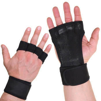 Cross Training Gloves with Wrist Support for WODs,Gym Workout,Weightlifting & Fitness-Silicone Padding