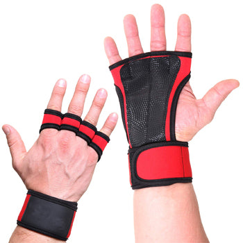 Cross Training Gloves with Wrist Support for WODs,Gym Workout,Weightlifting & Fitness-Silicone Padding